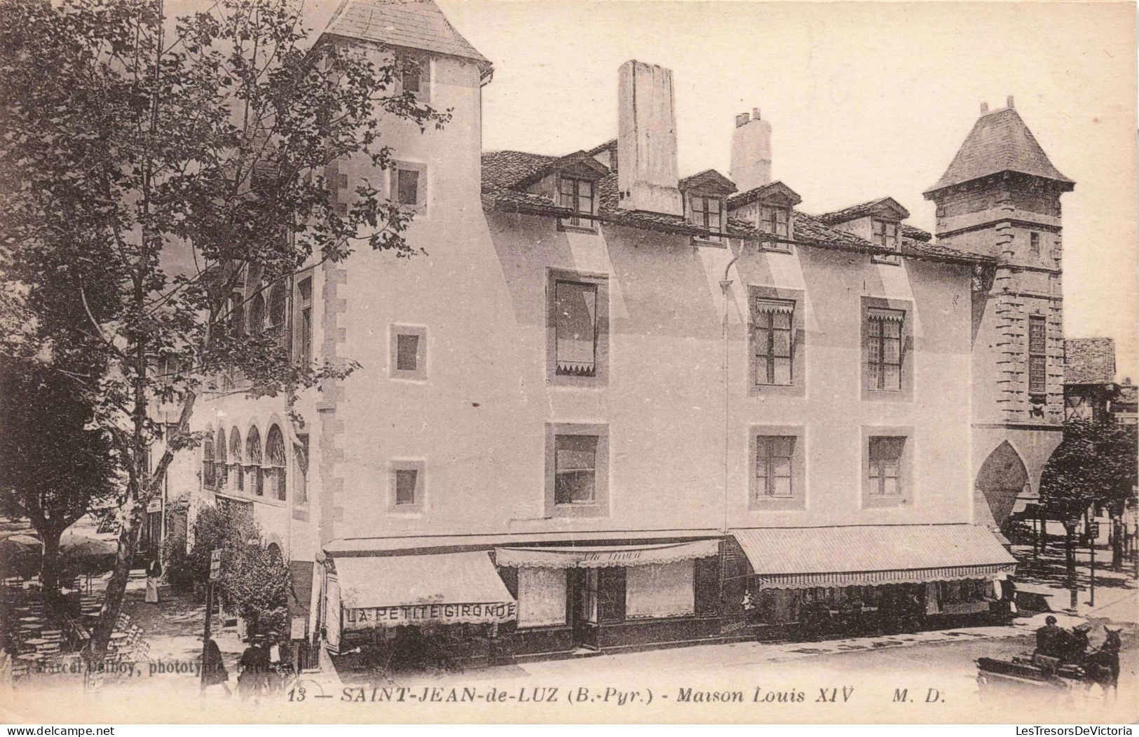 FRANCE - Saint Jean De Luz - Maison Louis XIV - M.D. - Carte Postale Ancienne - Saint Jean De Luz