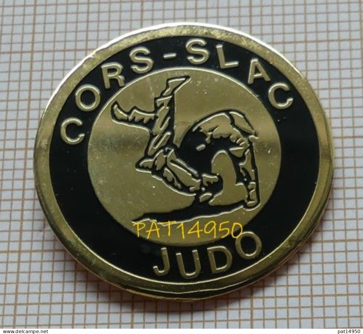 PAT14950 JUDO CORS  SLAC Club De L' Usine RENAULT SANDOUVILLE - Judo
