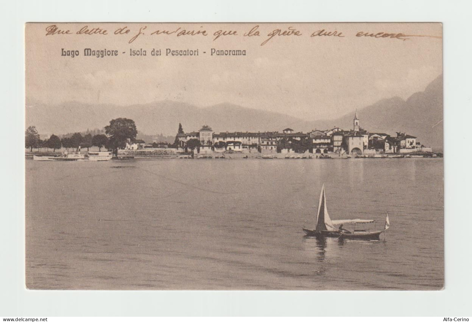 LAGO MAGGIORE (NO):  ISOLA  DEI  PESCATORI  -  PANORAMA  -  FOTO  -  PER  LA  SVIZZERA  -  FP - Châteaux D'eau & éoliennes