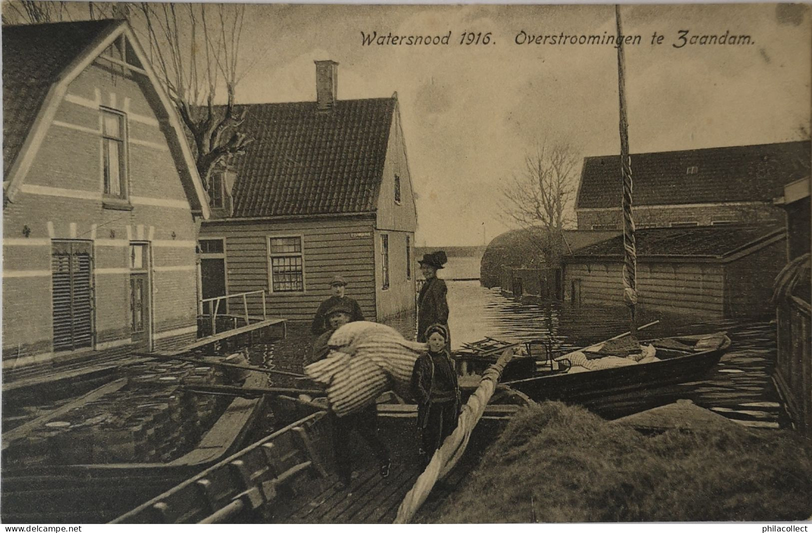 Watersnood 1916 // Overstromingen Te Zaandam 19?? - Zaandam