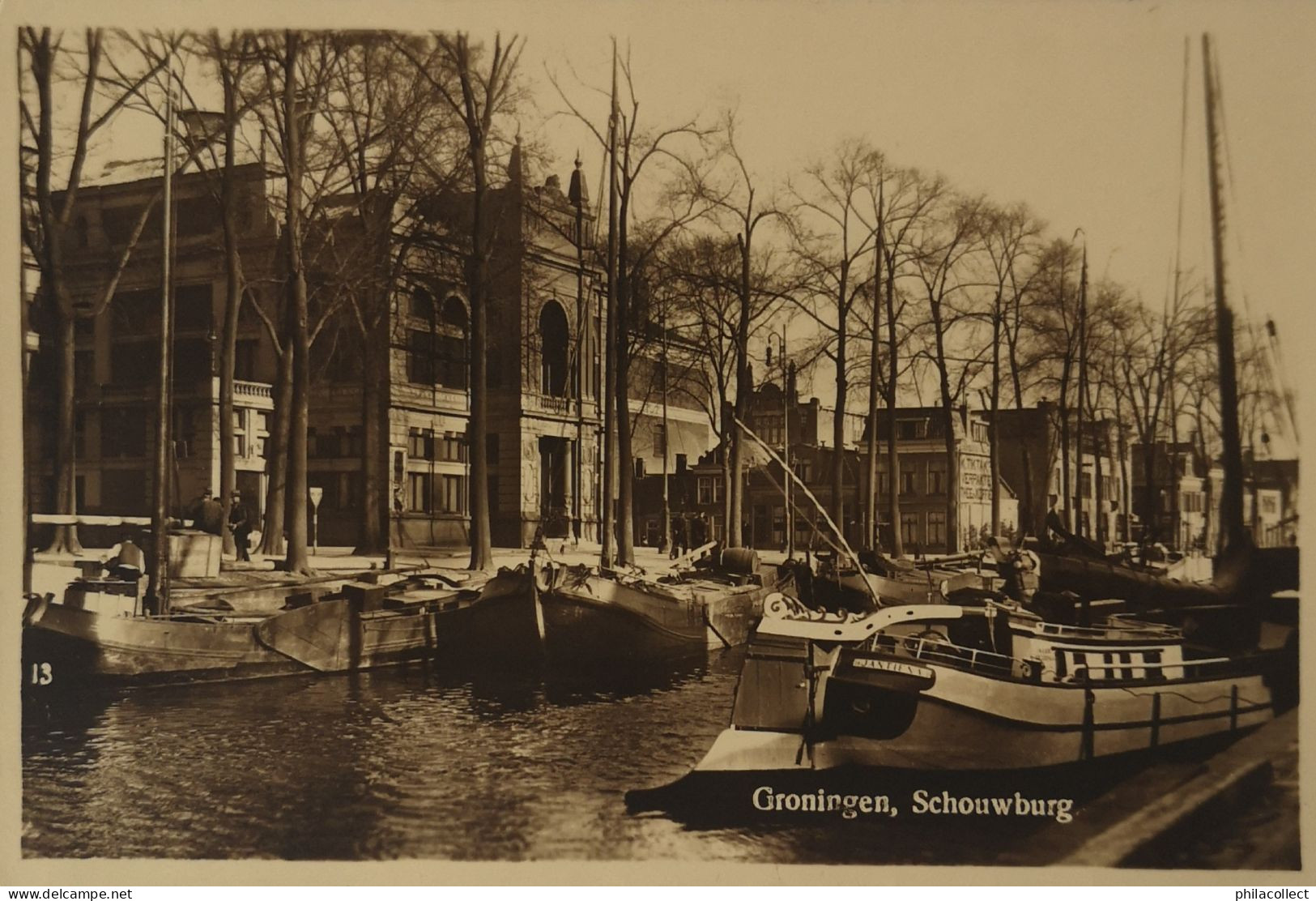 Groningen // Schouwburg (schip) 1930 - Groningen