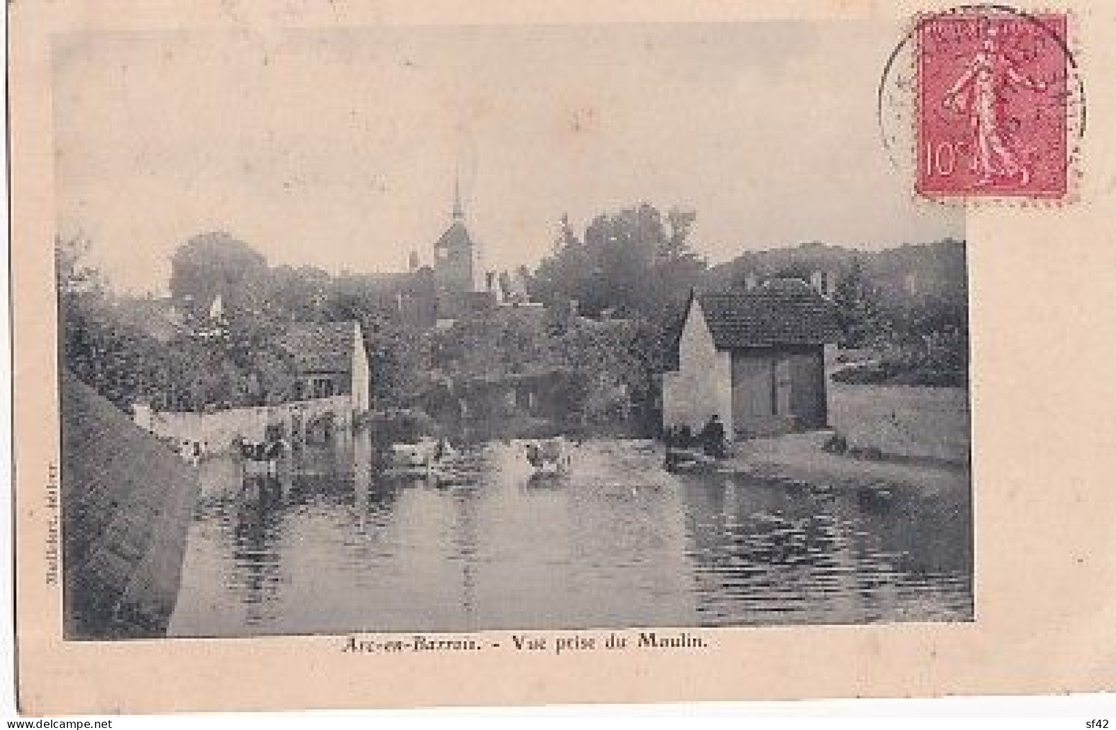 ARC EN BARROIS                    VUE PRISE DU MOULIN - Arc En Barrois