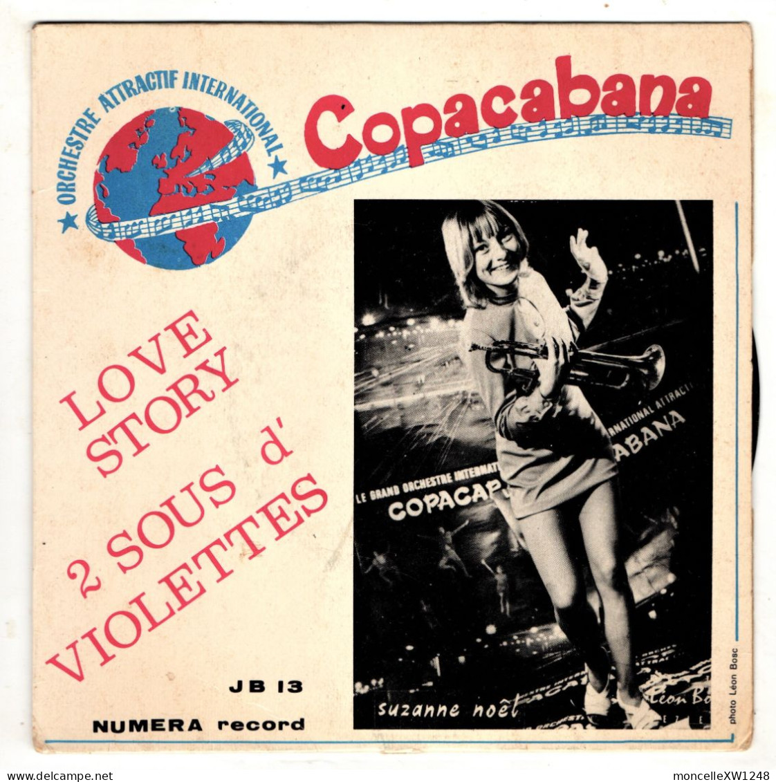 Copacabana - 45 T SP Love Story (1960) - Strumentali