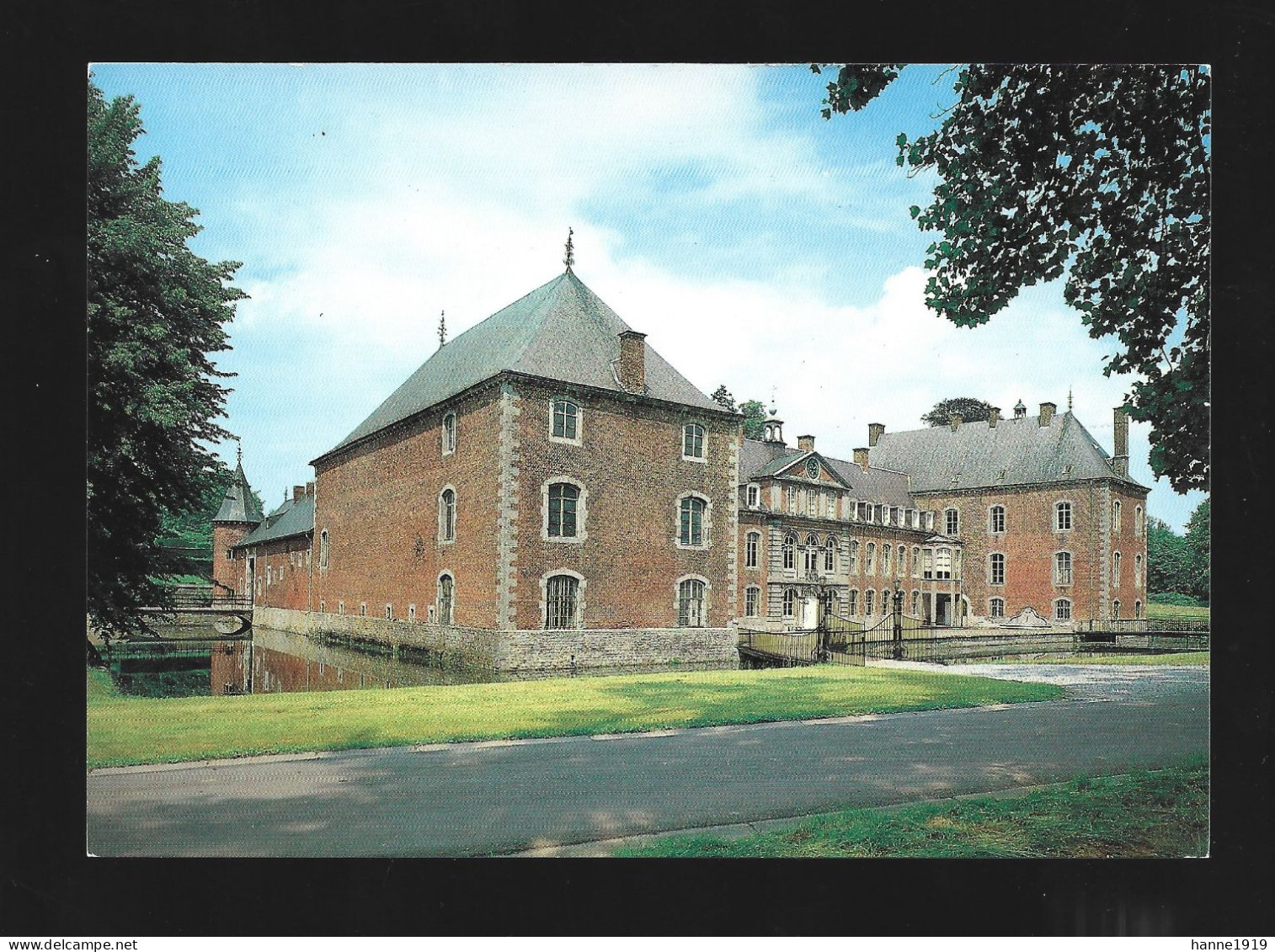 Fernelmont Chateau De Franc Waret 18° Siècle Photo Carte Namur Belgique Htje - Fernelmont