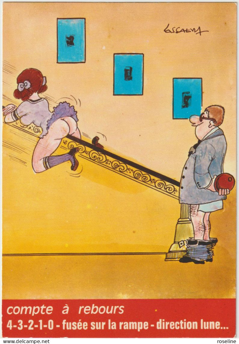 Illustration LASSALVY Ed Orion Série C2 - Humour Erotisme Amour Bowling -  CPSM 10,5x15  TBE Neuve - Lassalvy