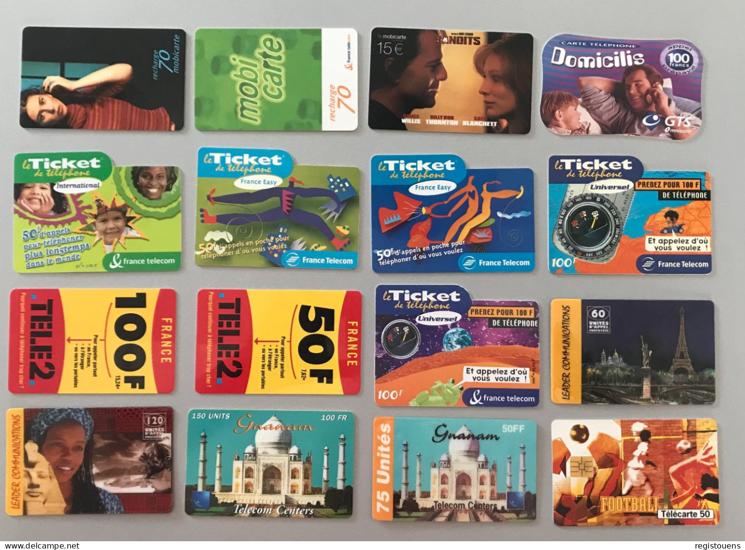 Lot De 32 Télécartes - Colecciones