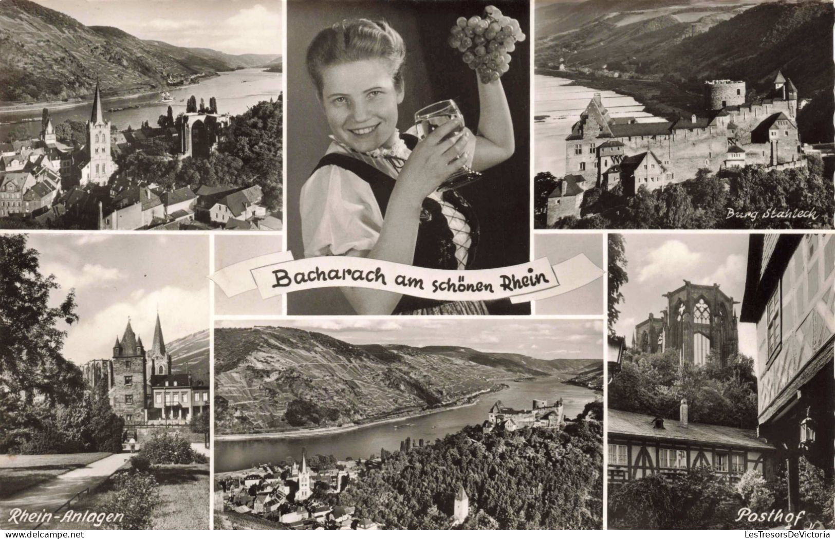 ALLEMAGNE - Bacharach Am Schönen Rhein - Carte Postale Ancienne - Bacharach