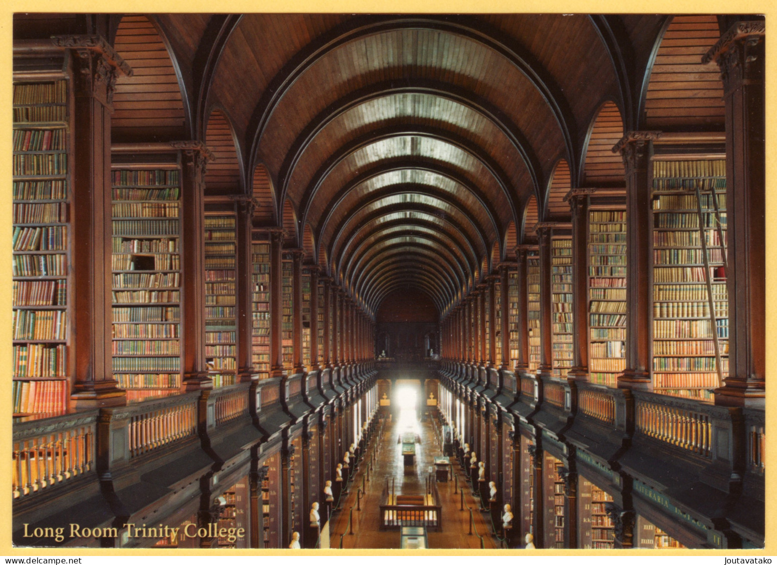 Long Room Trinity College - Dublin, Ireland -ATM Label Basking Shark - Dublin