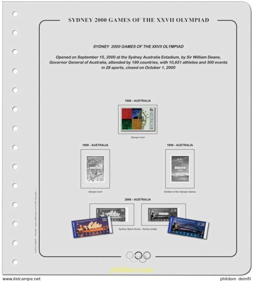 Suplemento Olimpiadas 27 Olim. Sidney 2000-Tomo 1. Montado - Ete 1904: St-Louis
