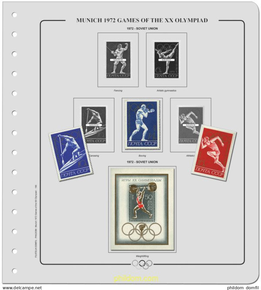 Suplemento Olimpiadas 20 Olim.Munich 1972 -Tomo 4. Montado - Summer 1952: Helsinki