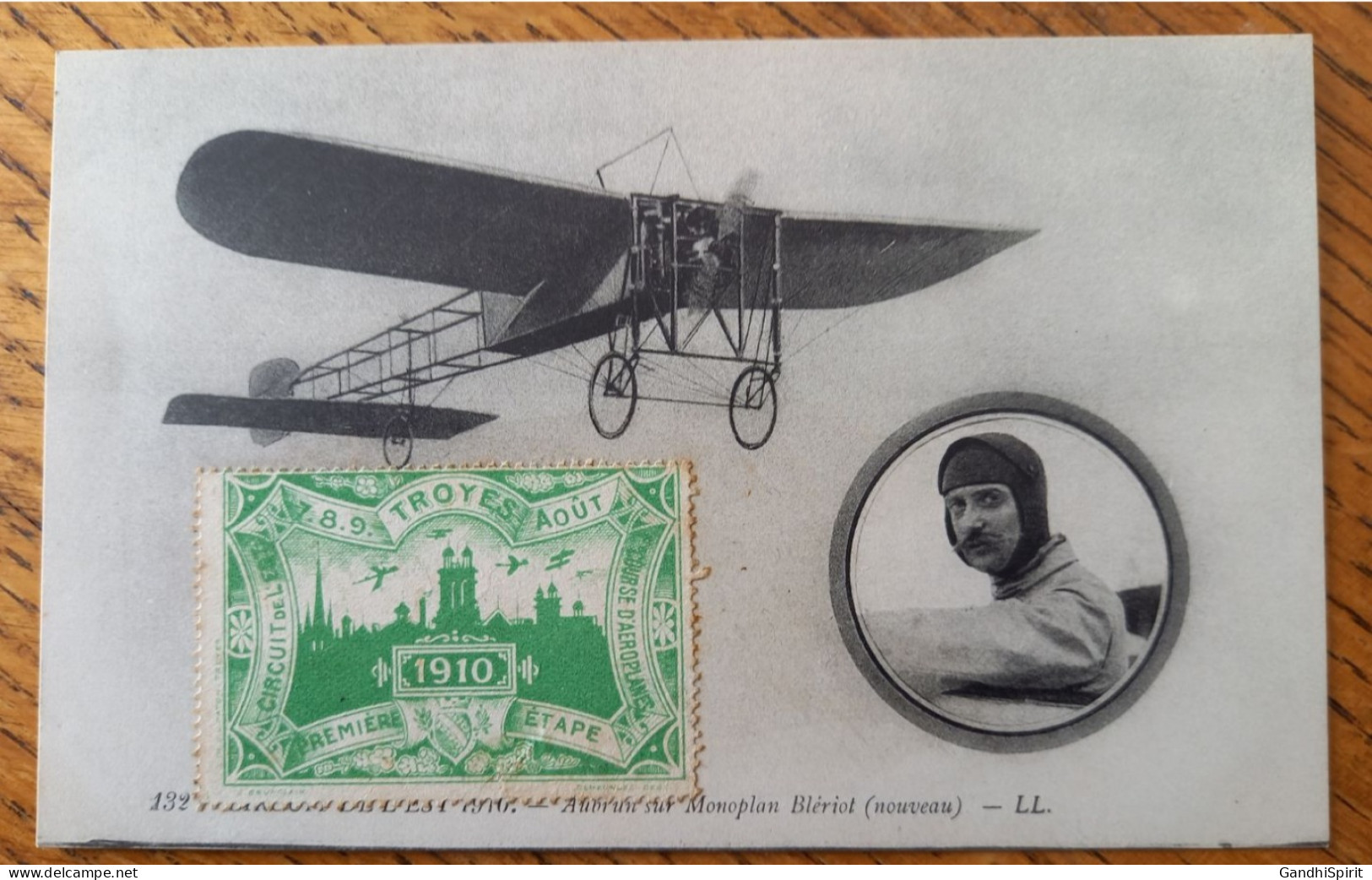 Errinophilie - Circuit De L'Est, Courses D'Aéroplanes, 1ère Première étape, Troyes 7.8.9. Aout 1910, Aviation - Aviation