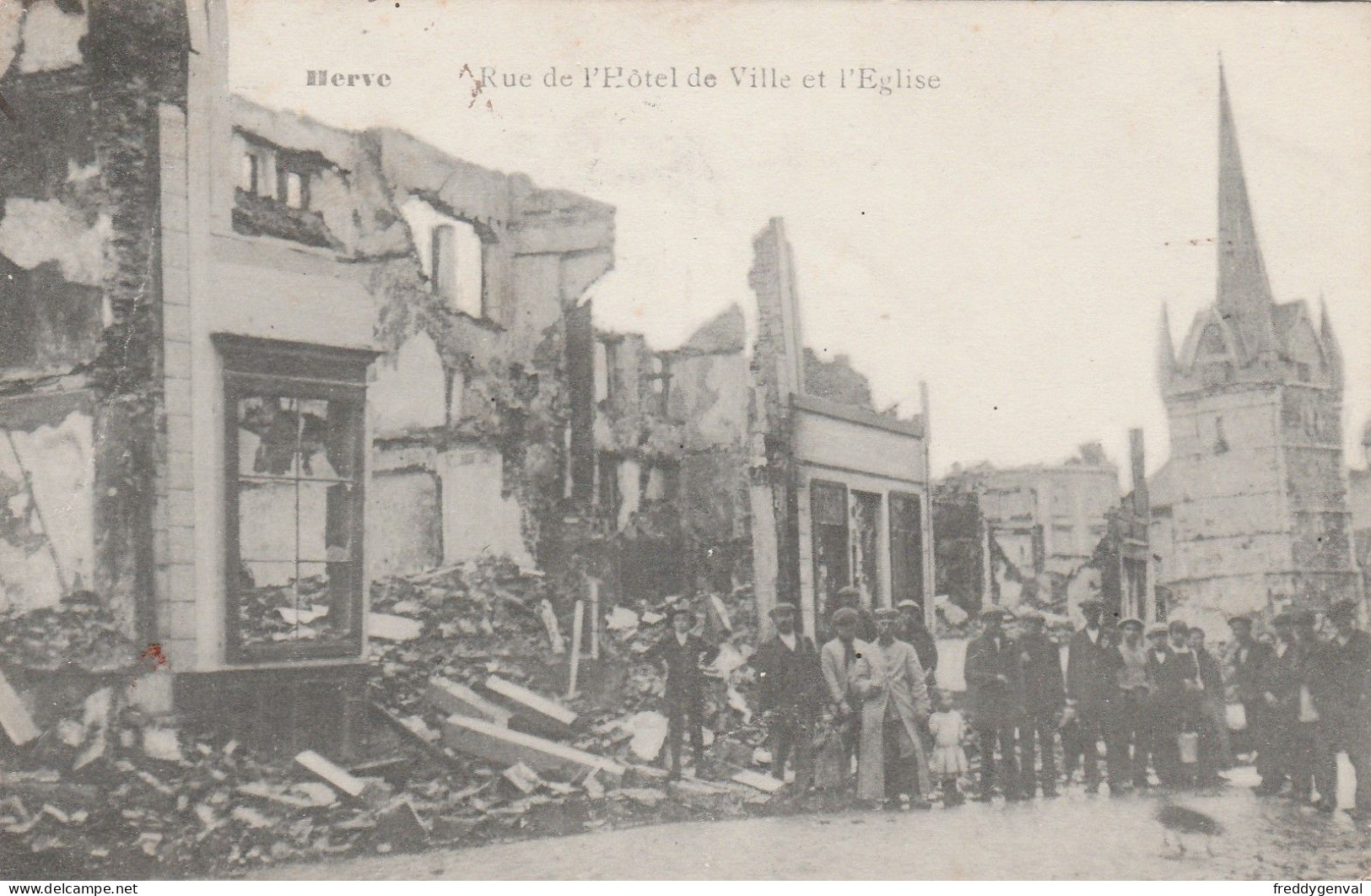 HERVE RUE DE L,HOTEL DE VILLE - Herve