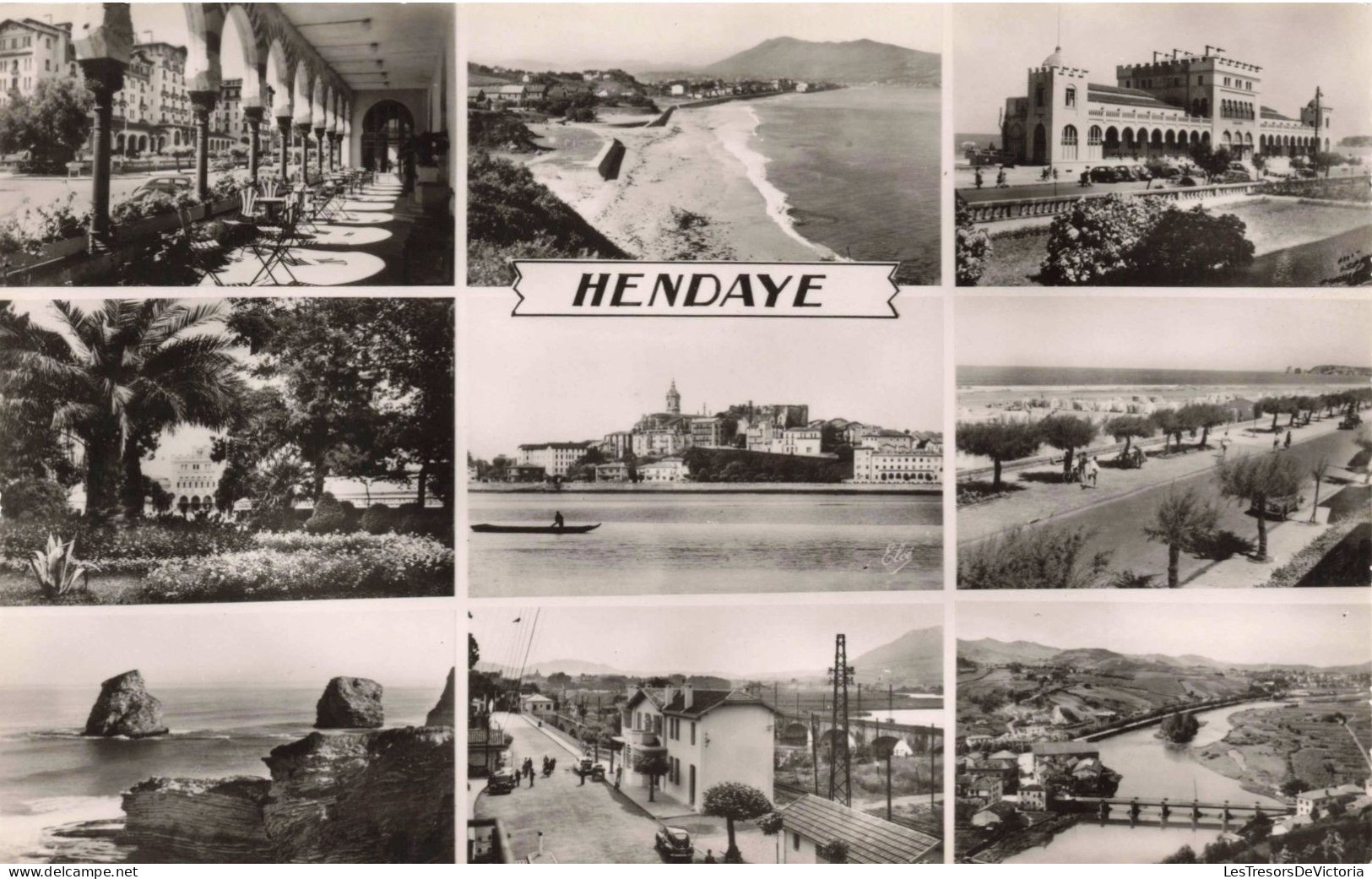 FRANCE - Hendaye - Multivues - Carte Postale Ancienne - Hendaye