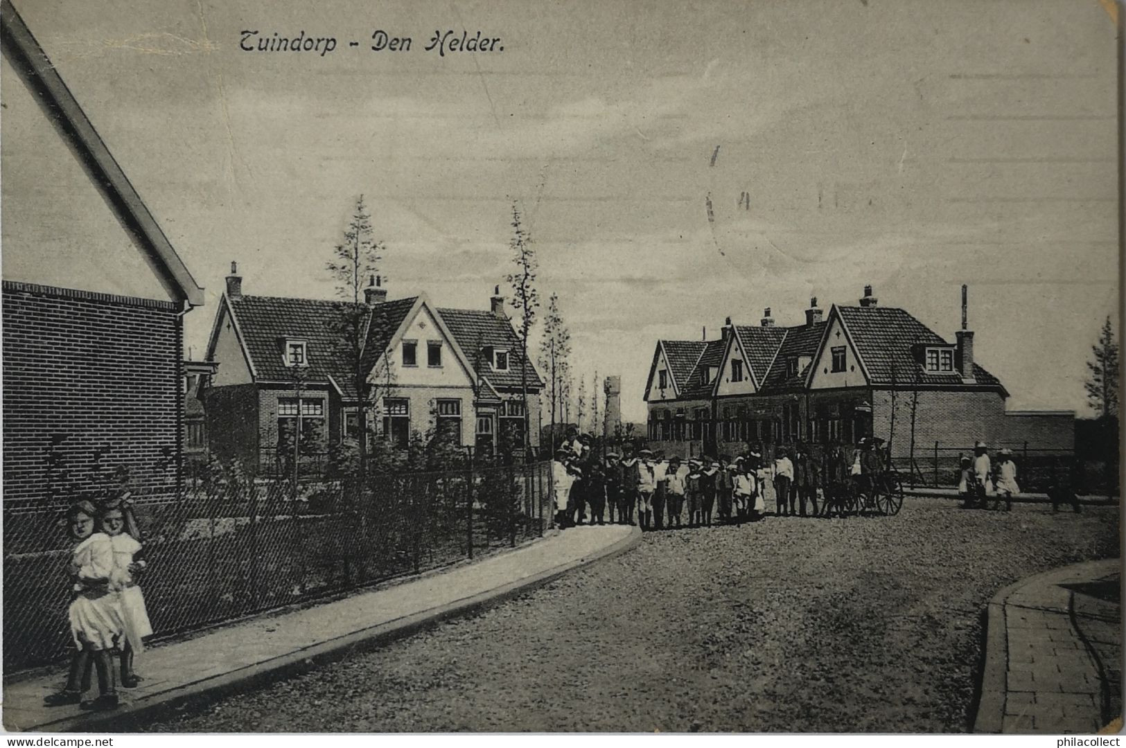 Den Helder (NH) Tuindorp (Veel Volk) 1916 - Den Helder