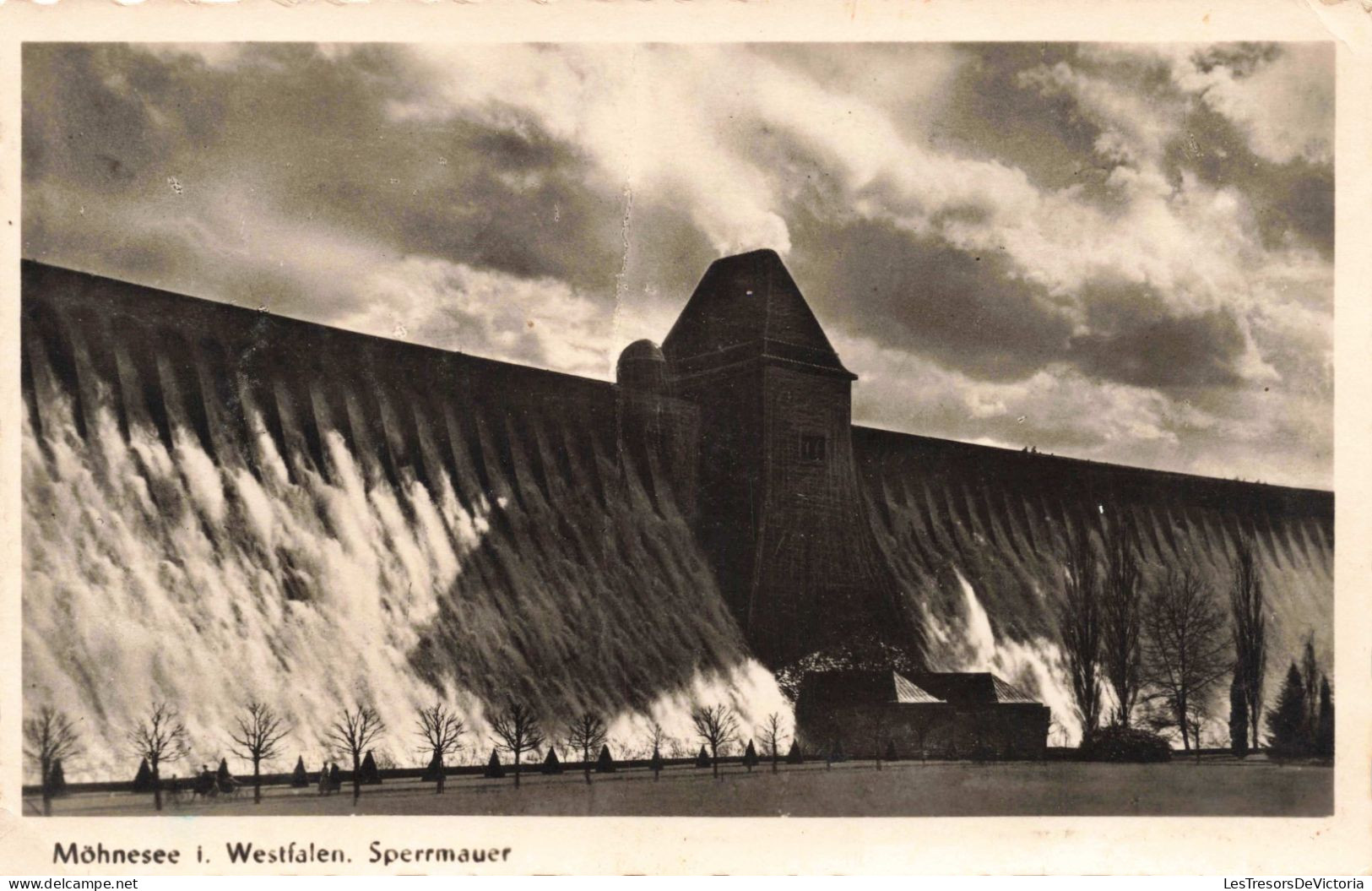 ALLEMAGNE - Möhnesee I Westfalen - Sperrmauer  - Carte Postale Ancienne - Möhnetalsperre