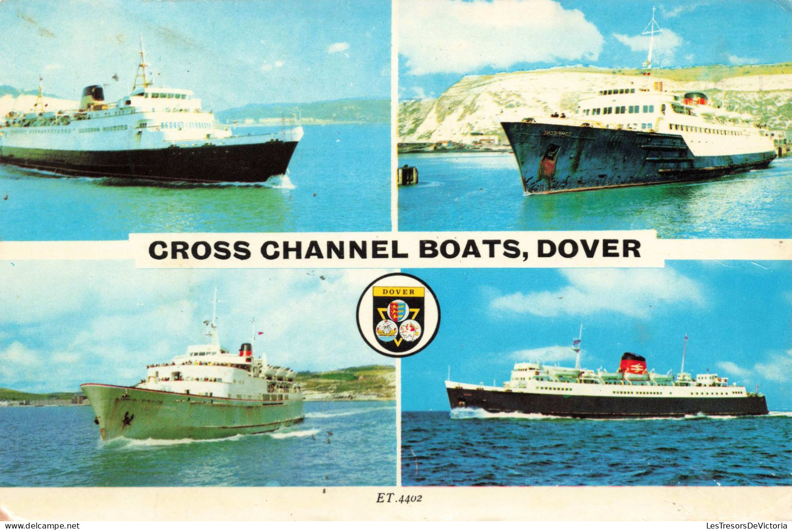 ROYAUME-UNI - Angleterre - Dover - Cross Channel - Colorisé - Carte Postale - Dover