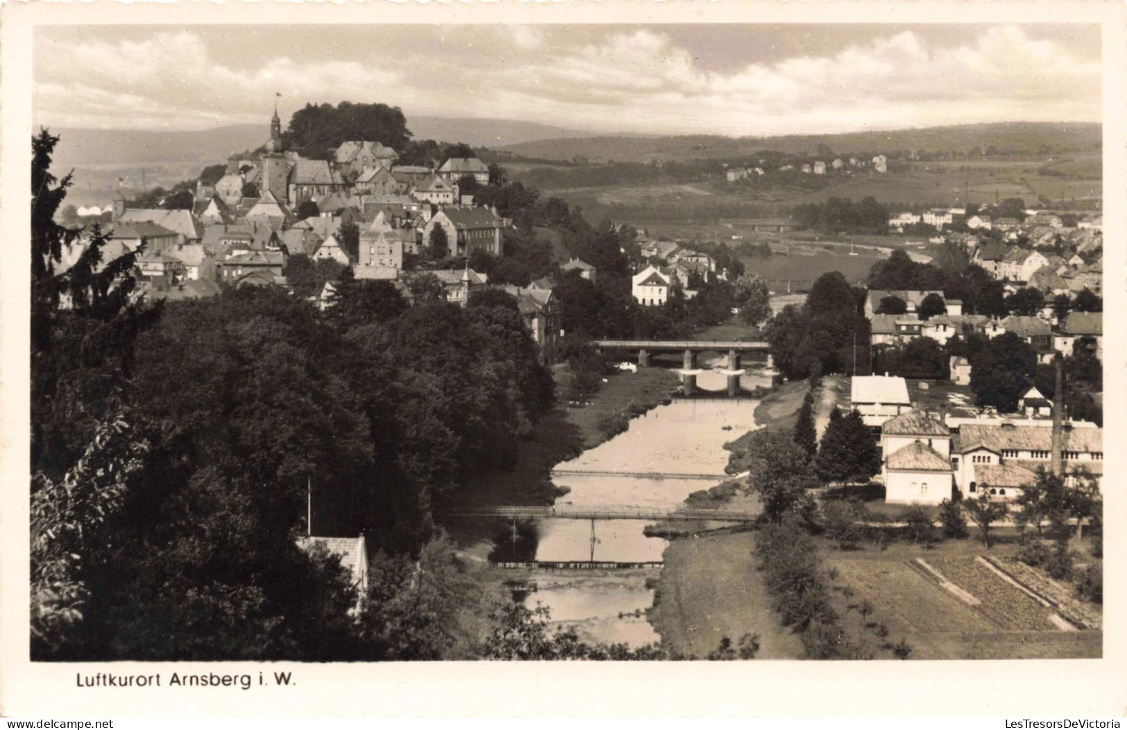 ALLEMAGNE - Luftkurort Arnsberg I W - Vllage  - Carte Postale Ancienne - Arnsberg