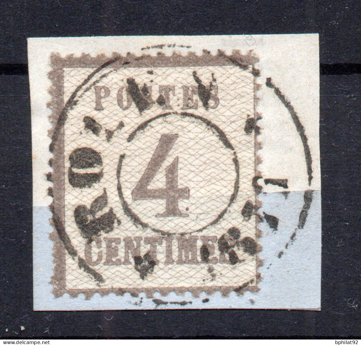 !!! ALSACE LORRAINE : N°3 CACHET PROVISOIRE DE ROUEN - Used Stamps