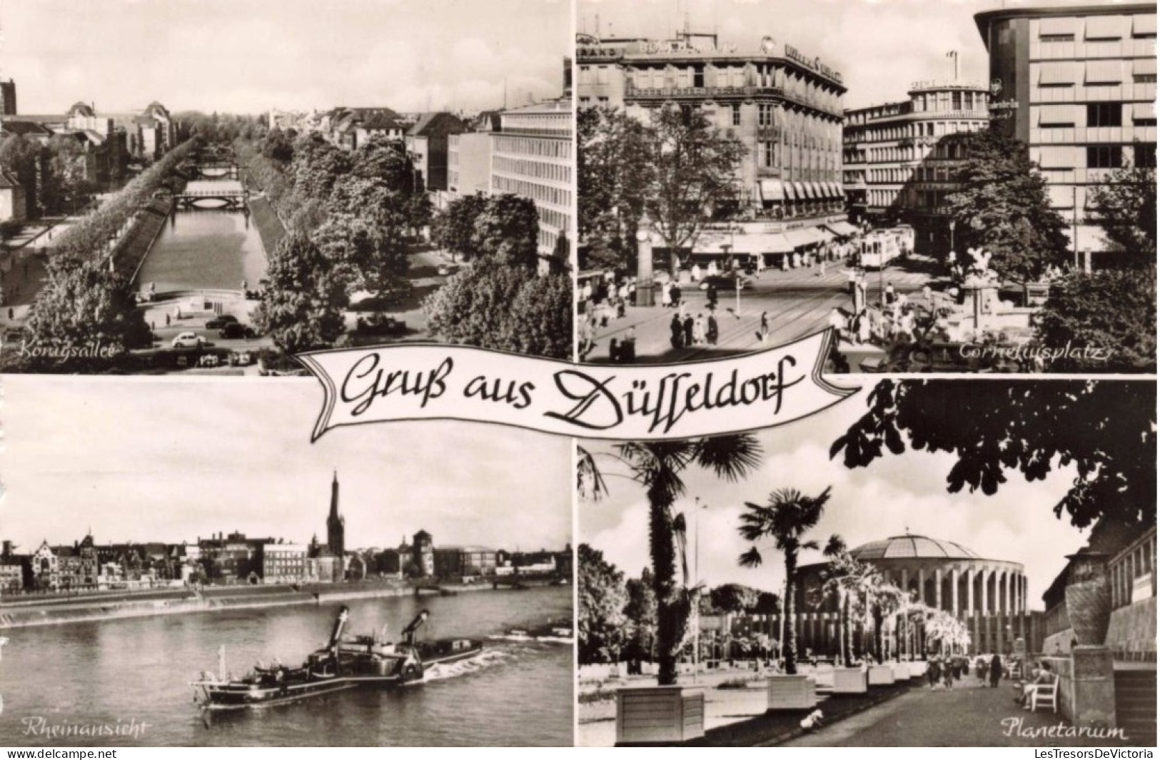 ALLEMAGNE - Gruss Aus  Düsseldorf - Mulitvues - Carte Postale Ancienne - Duesseldorf