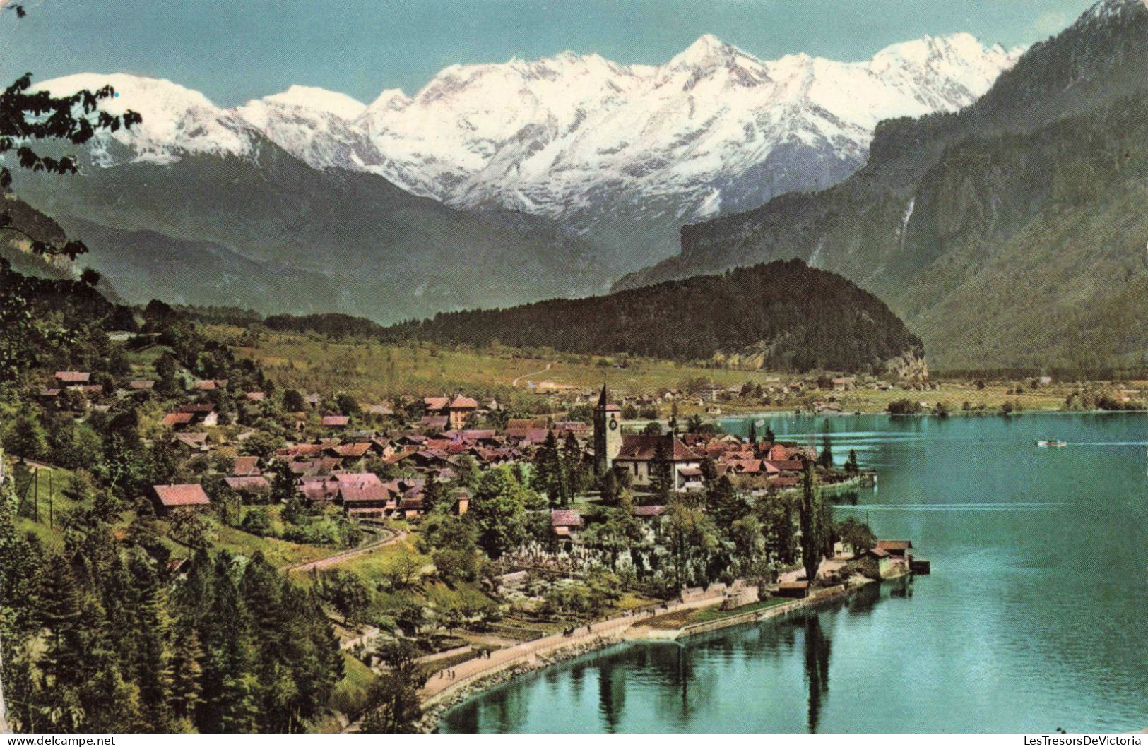 SUISSE - Brienz - Hasliberge - Colorisé - Carte Postale Ancienne - Brienz