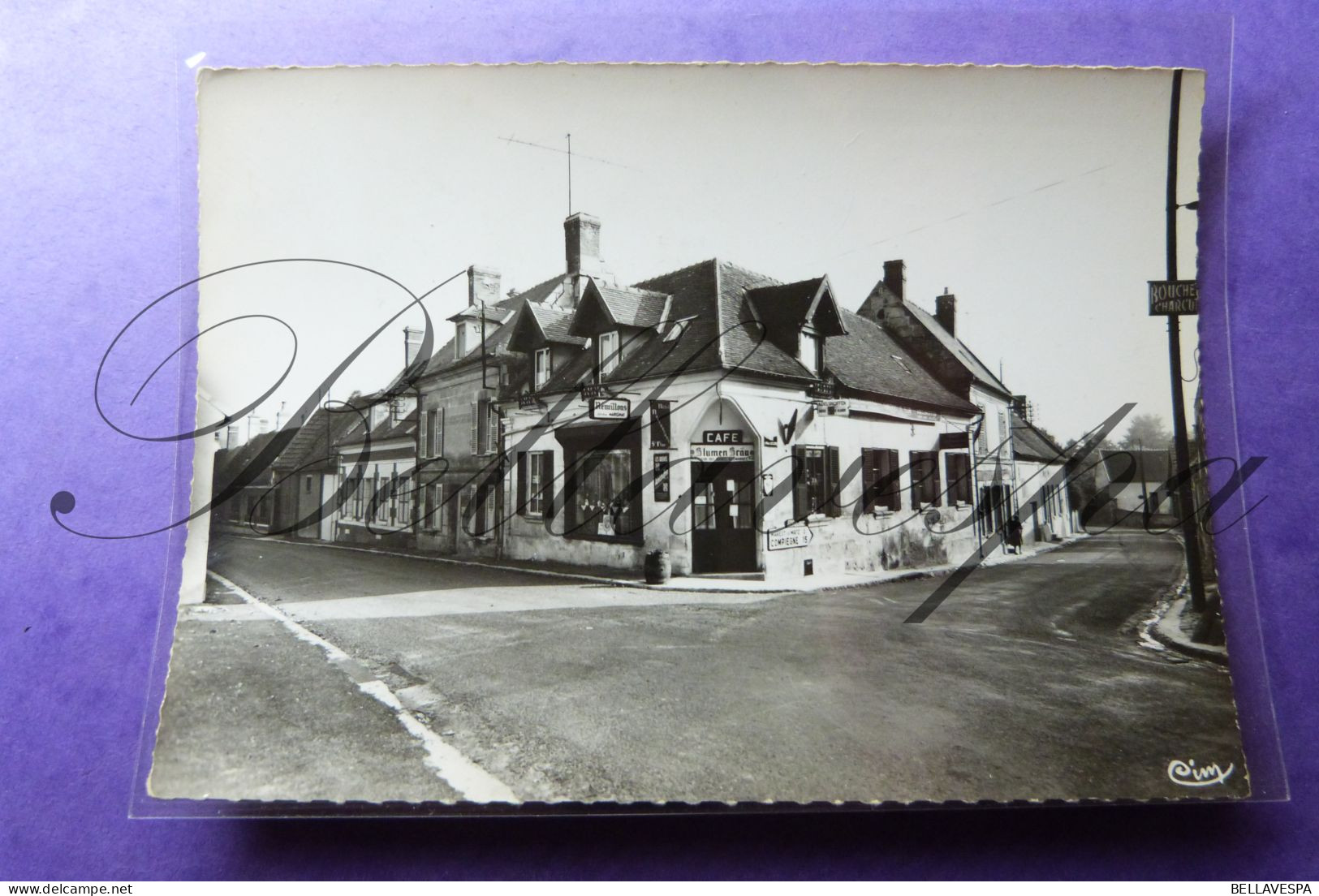 Elincourt Ste Marguerite Route De Compiègne 1966 D60 Cafe - Caffé