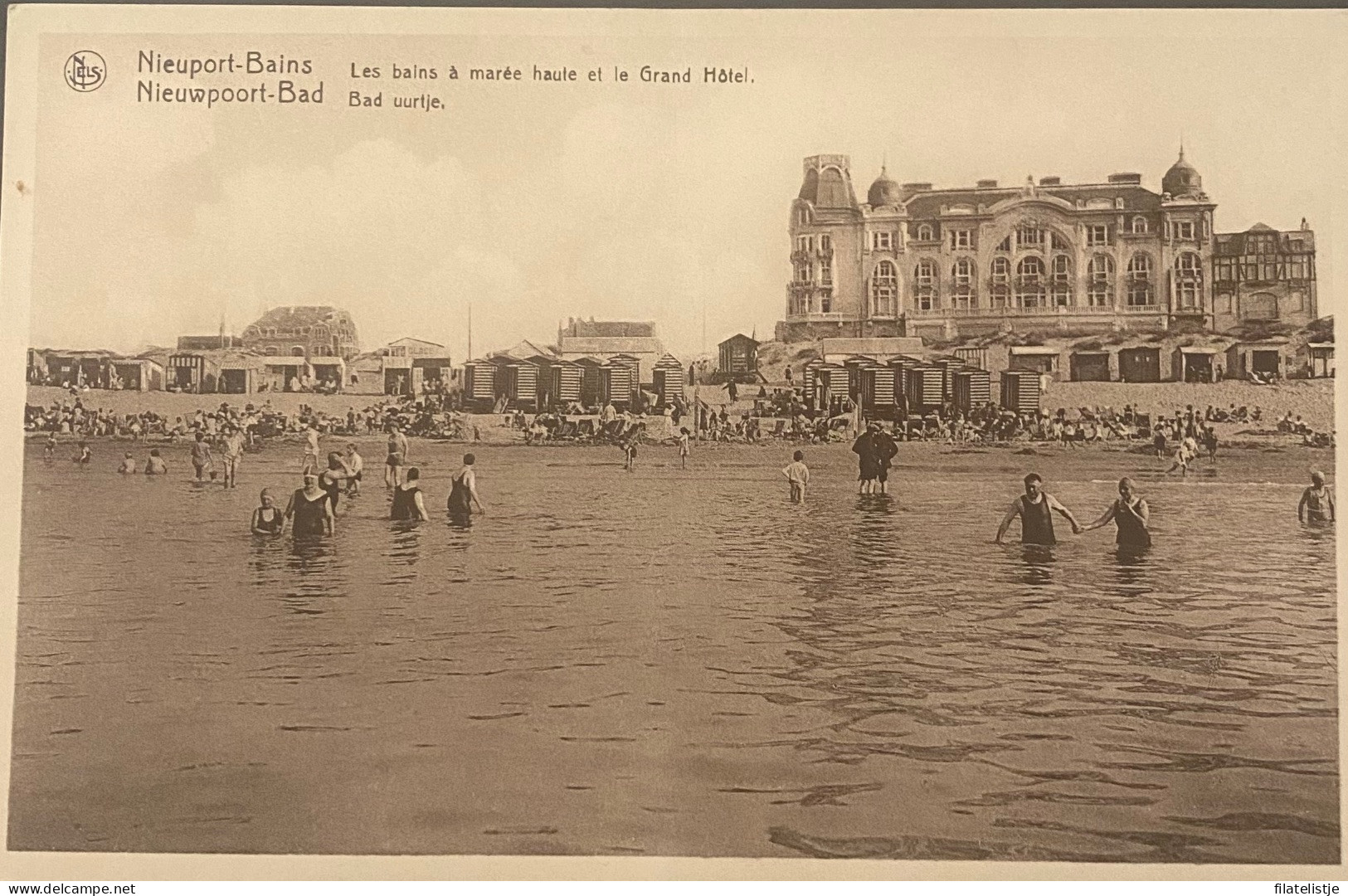 Nieuwpoort Bad  Het Uur Van Het Baden - Nieuwpoort