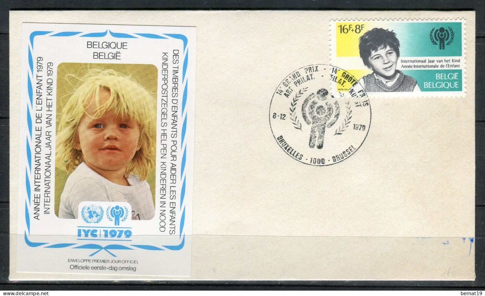 Bélgica 1979. Año Internacional Del Niño FDC. - Sonstige & Ohne Zuordnung
