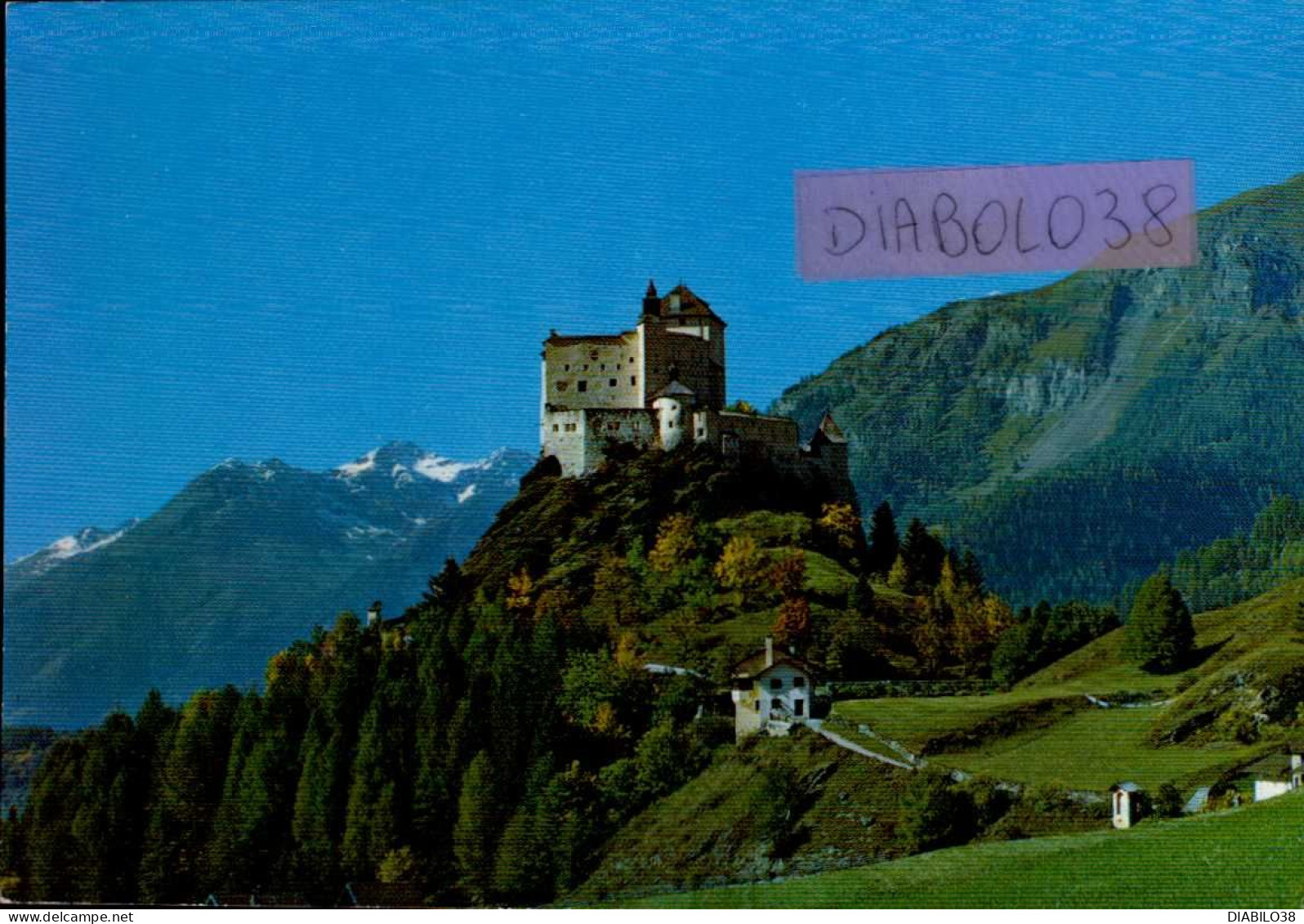 SCHLOSS TARASP  /  UNTERENGADIN ( SUISSE ) - Tarasp