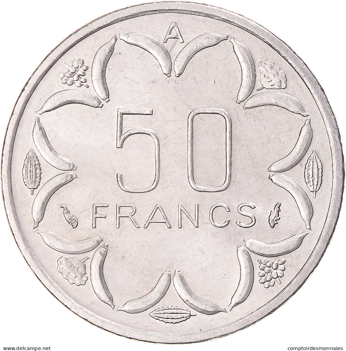 Monnaie, États De L'Afrique Centrale, 50 Francs, 1985 - República Centroafricana