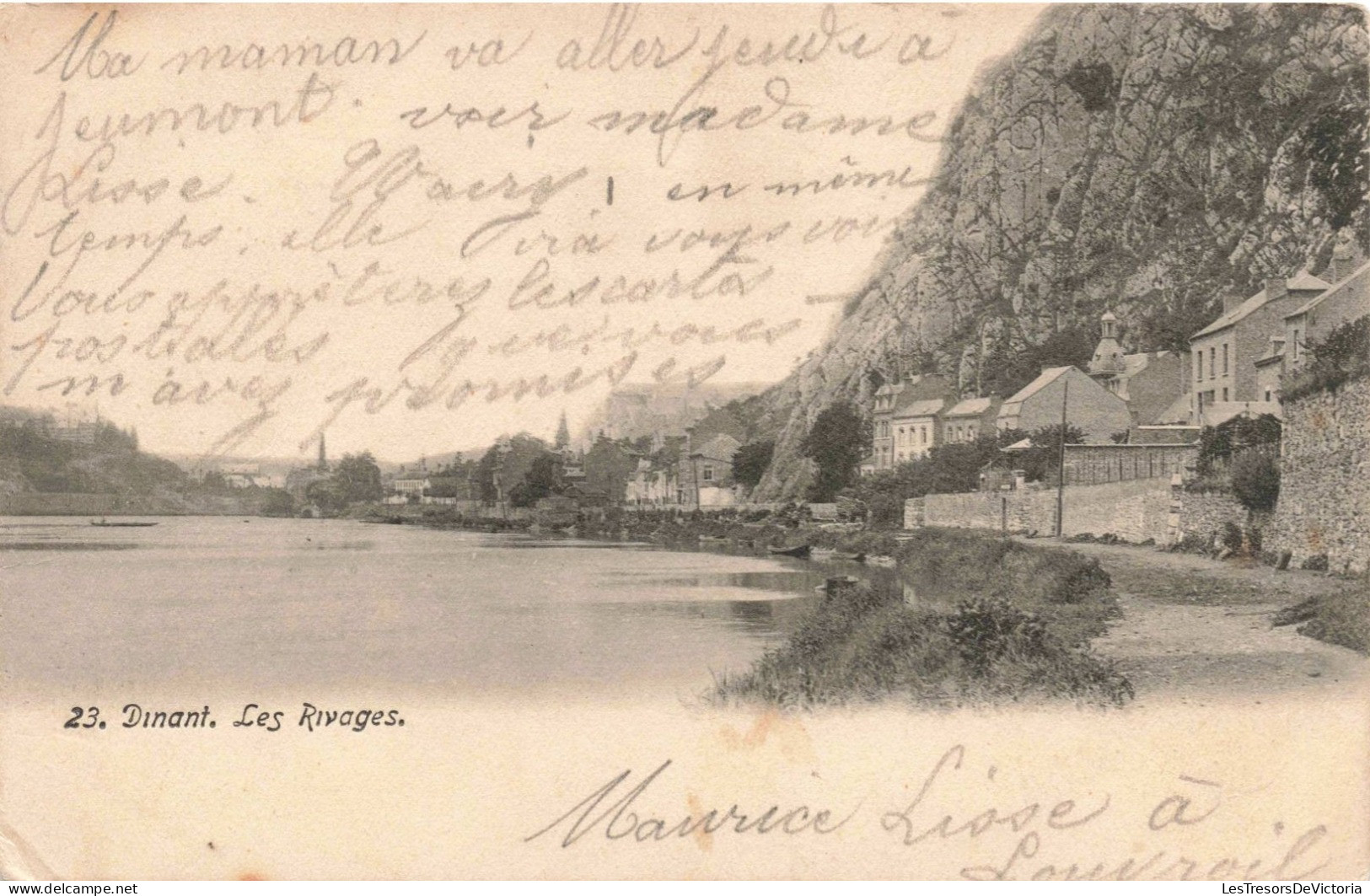 BELGIQUE - Dinant - Les Rivages - Carte Postale Ancienne - Dinant