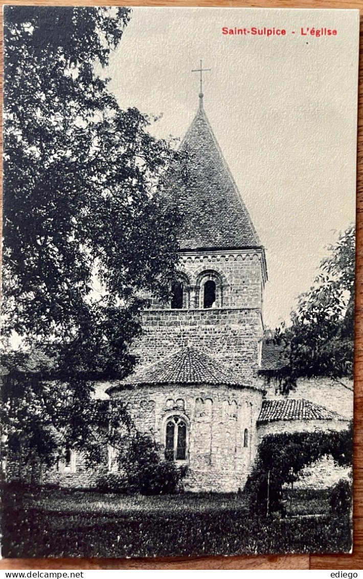 ST. SULPICE - L'EGLISE - Saint-Sulpice