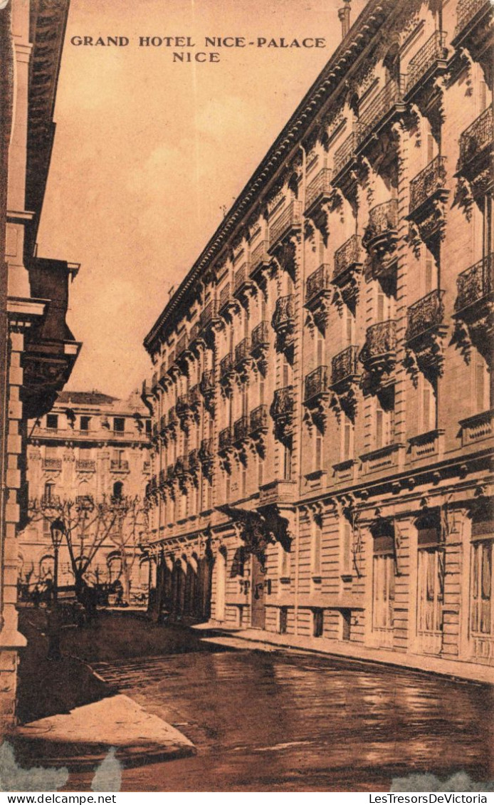 FRANCE - Nice  - Grand Hôtel Nice-palace - Carte Postale Ancienne - Bauwerke, Gebäude