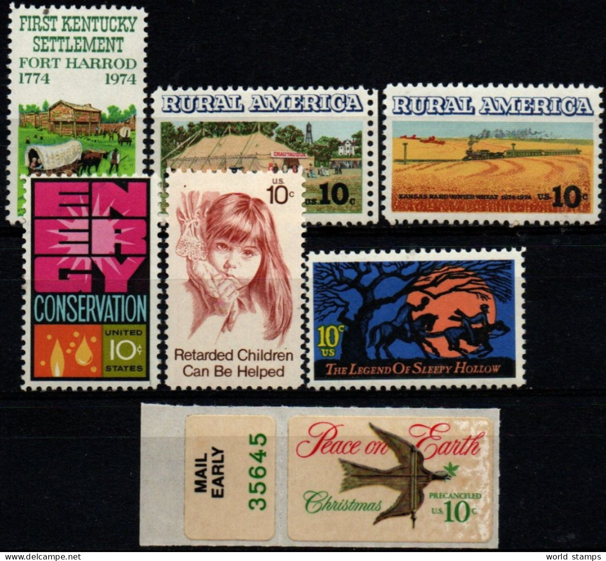 ETATS-UNIS D'AMERIQUE 1974 * - Unused Stamps