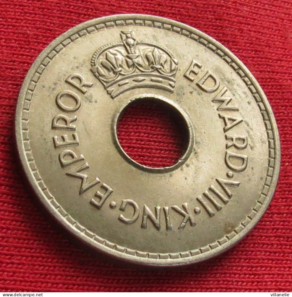 Fiji 1 Penny 1936 One W ºº - Fidji