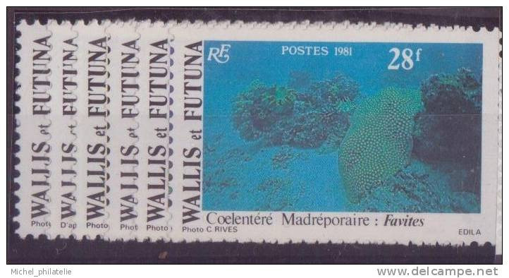 Wallis Et Futuna - YT N° 267 à 272 ** - Neuf Sans Charnière - Unused Stamps