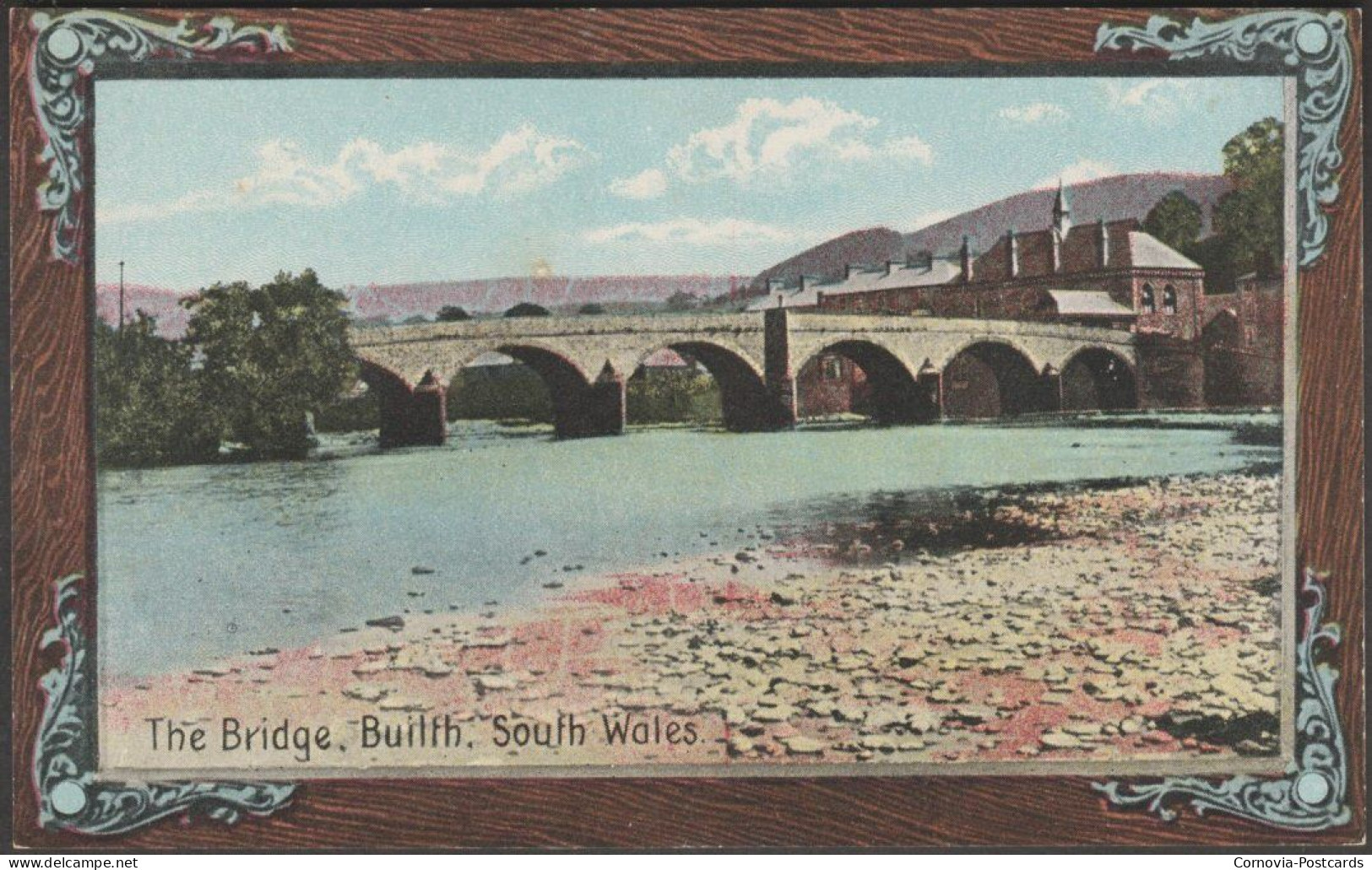 The Bridge, Builth, Breconshire, C.1905-10 - Shurey's Postcard - Breconshire