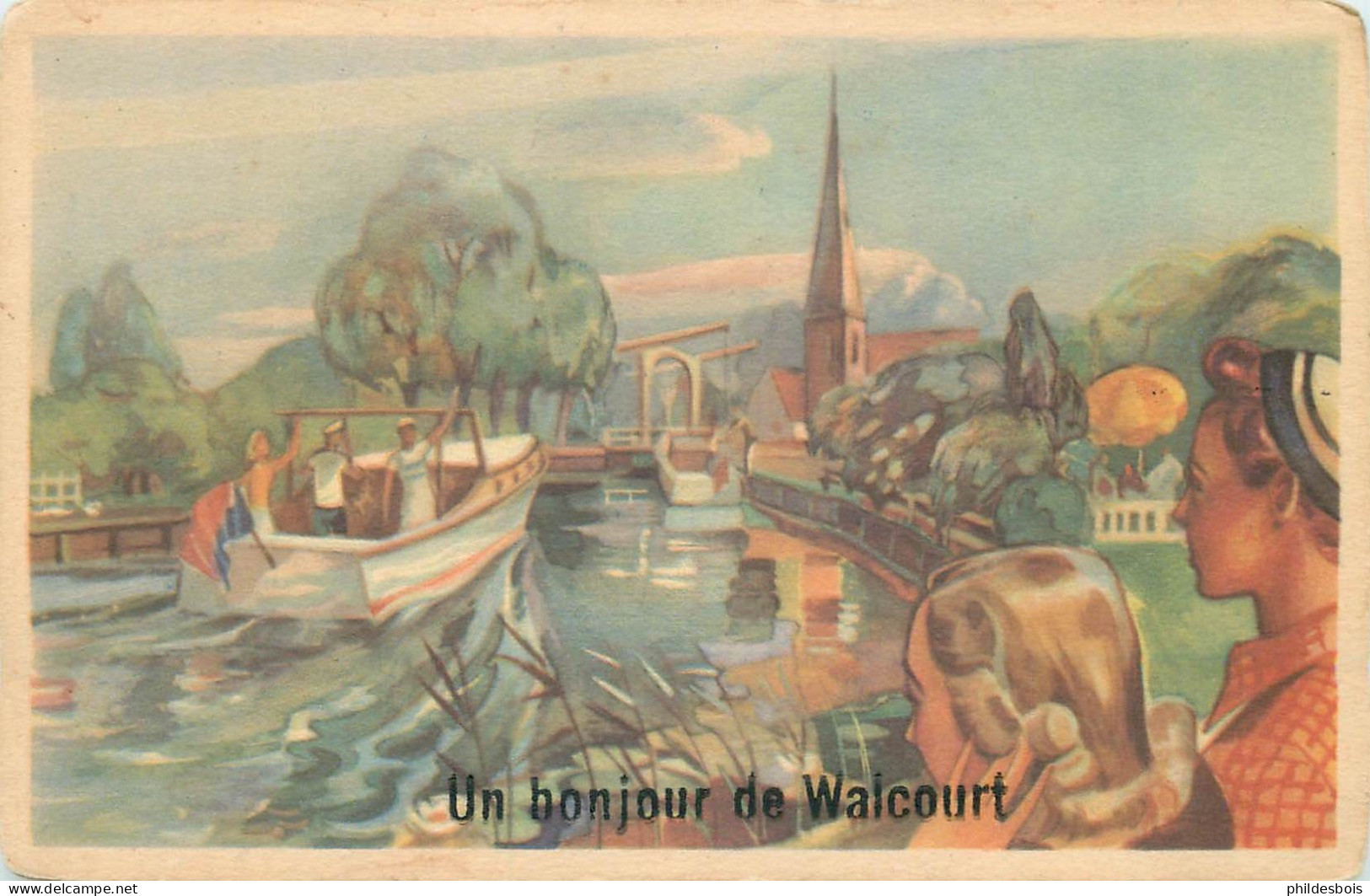 BELGIQUE  WALCOURT  Un Bonjour De ... - Walcourt