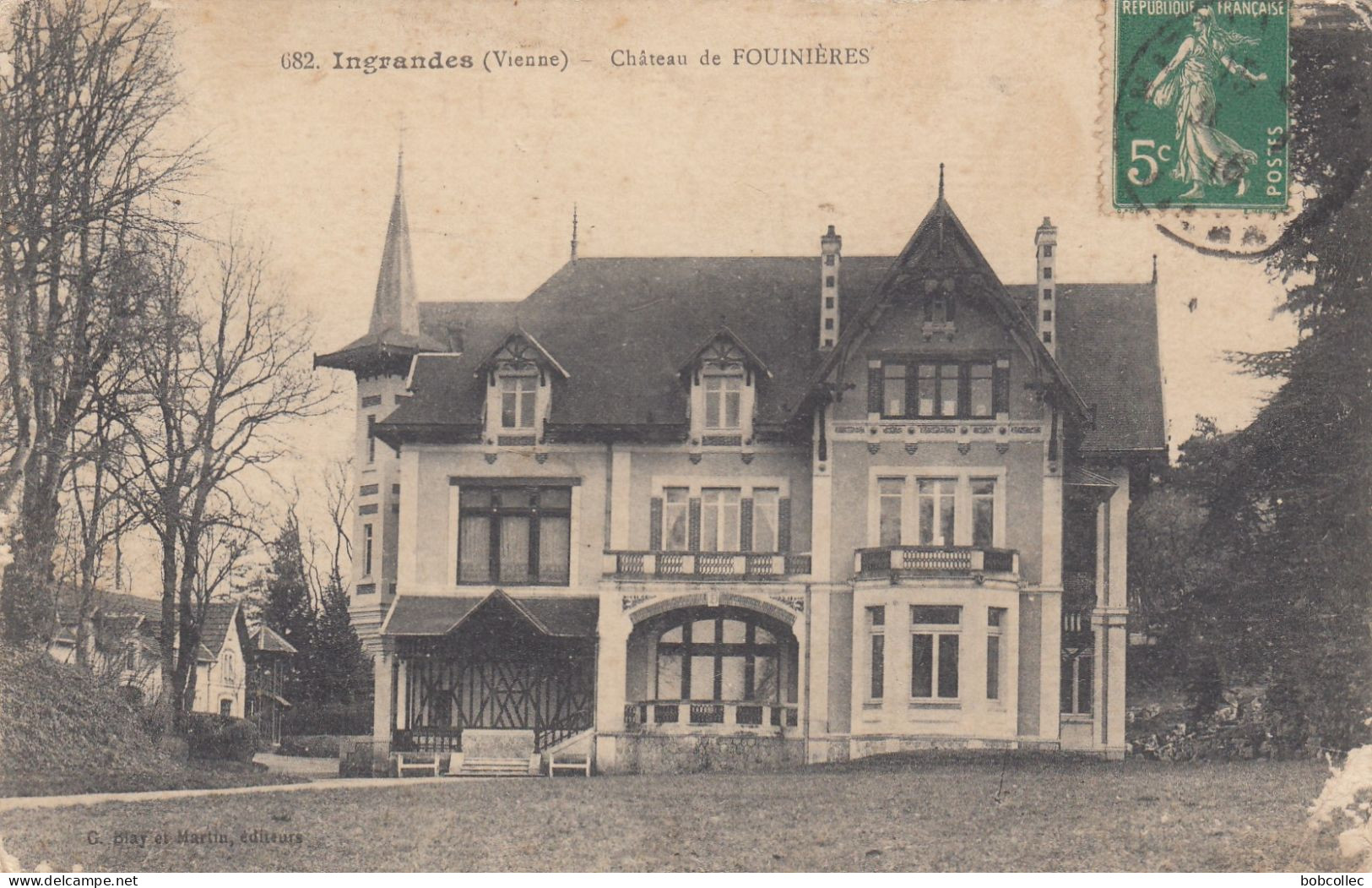 INGRANDES (Vienne): Château De Fouinières - Ingrandes