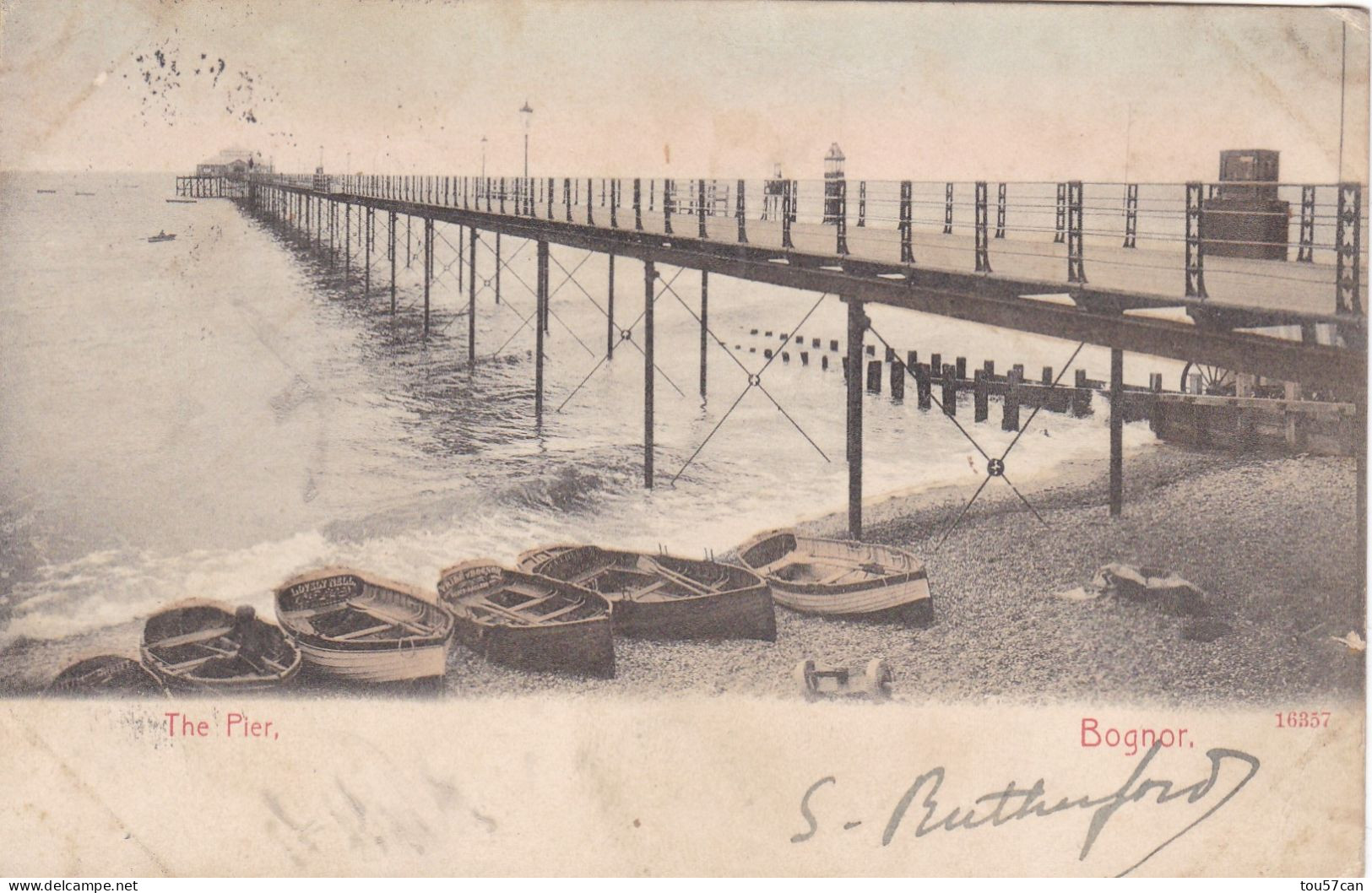 BOGNOR - SUSSEX - UNITED KINGDOM - POSTCARD 1905 - NICE STAMPING. - Bognor Regis