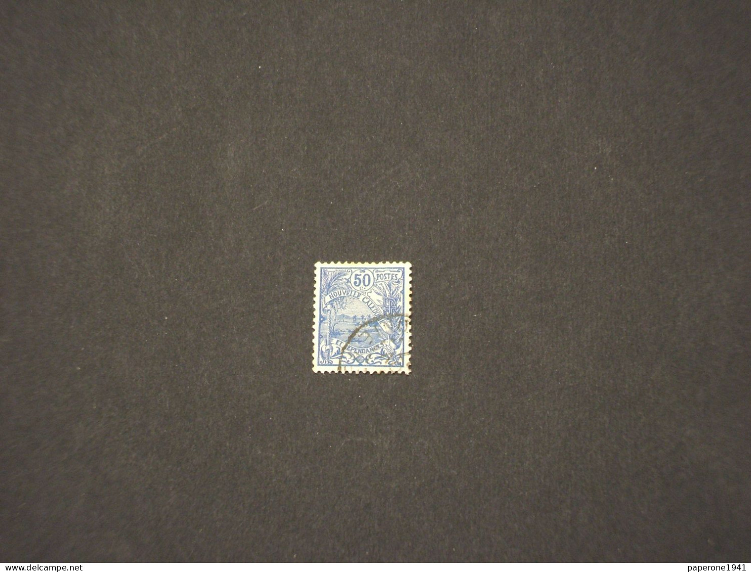 NUOVA CALEDONIA-NOUVELLE CALEDONIA - 1922/8 ALLEGORIA 50 C. - TIMBRATOtUSED - Used Stamps