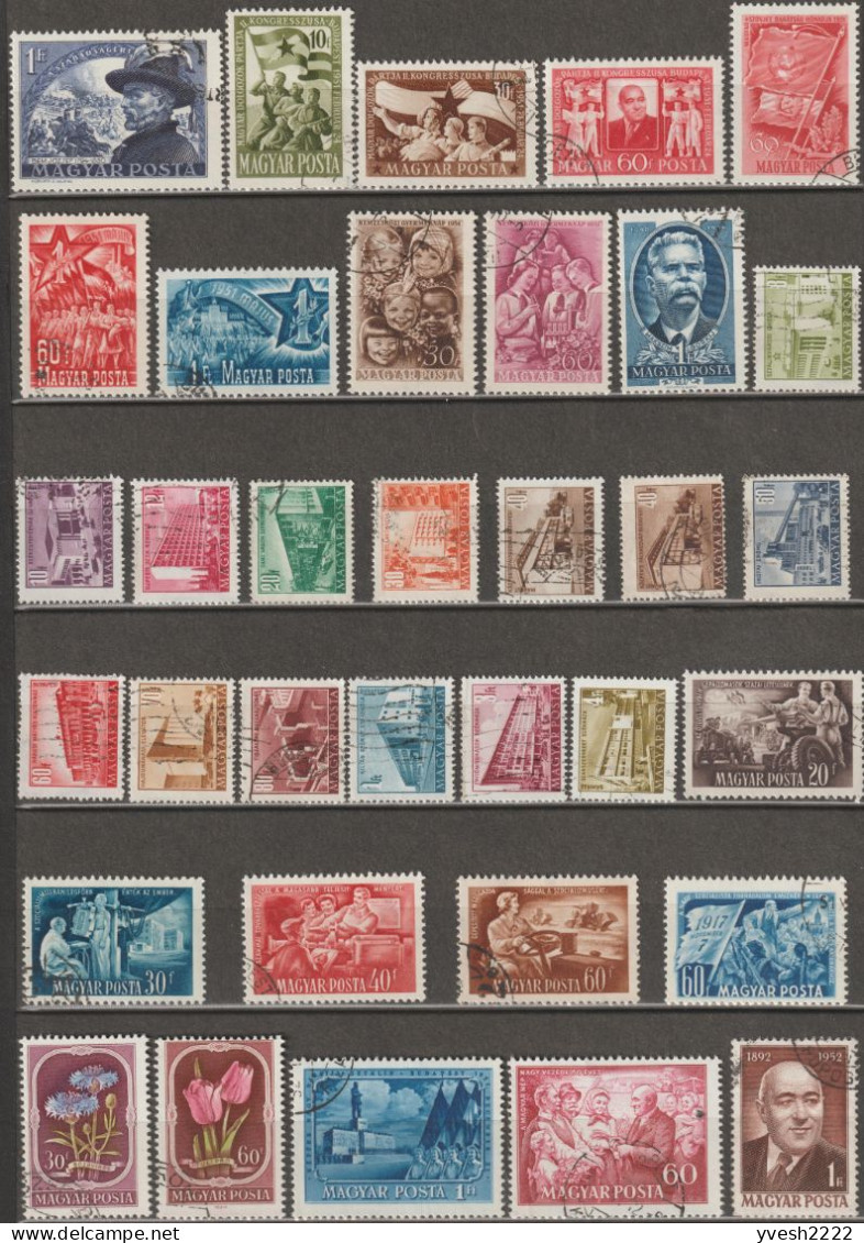 Hongrie, Petit Lot De Timbres Oblitérés. 20 Scans - Sammlungen