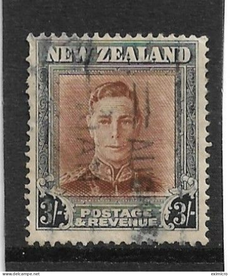 NEW ZEALAND 1947 3s SG 689  FINE USED Cat £3.50 - Used Stamps