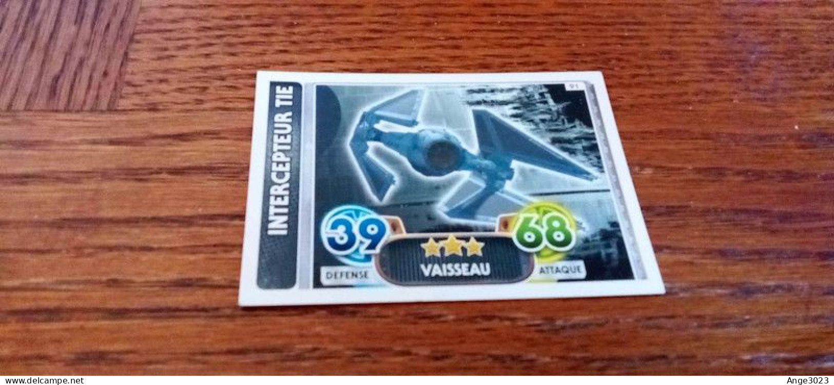 IMAGE FORCE ATTAX STAR WAR "Intercepteur Tie" - Star Wars