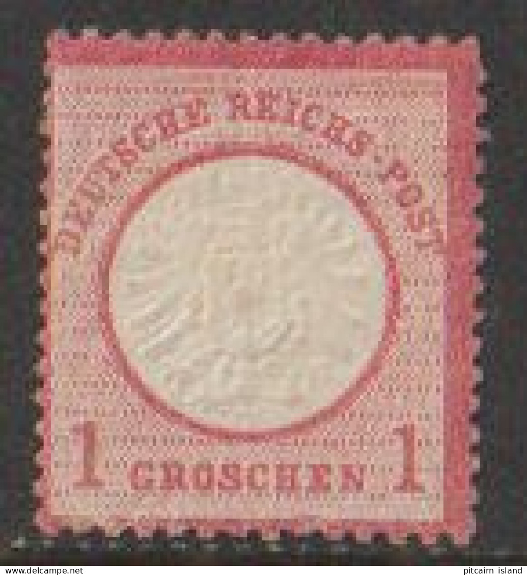 Deutsches Reich  1872  MH     No Gum - Unused Stamps