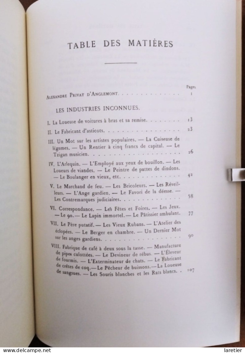 PARIS ANECDOTE par Alexandre Privat d'Anglemont - Réédition Les Editions de Paris (1984)