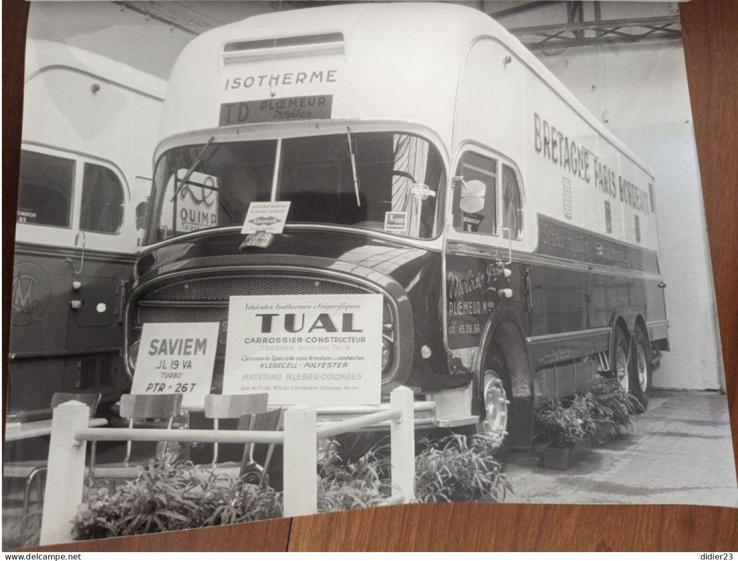 Documents RARE  Année 60 KLEBER COLOMBES STE CIFAL FONTENAY Aux ROSES CAMION TREDION MORBIHAN CARROSSIER SAVIEM - Aviación