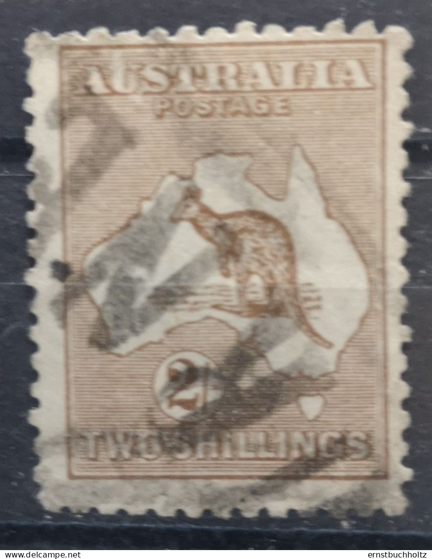 Australien 1913 Känguru 2 Sh SG 41 O Gestempelt - Oblitérés