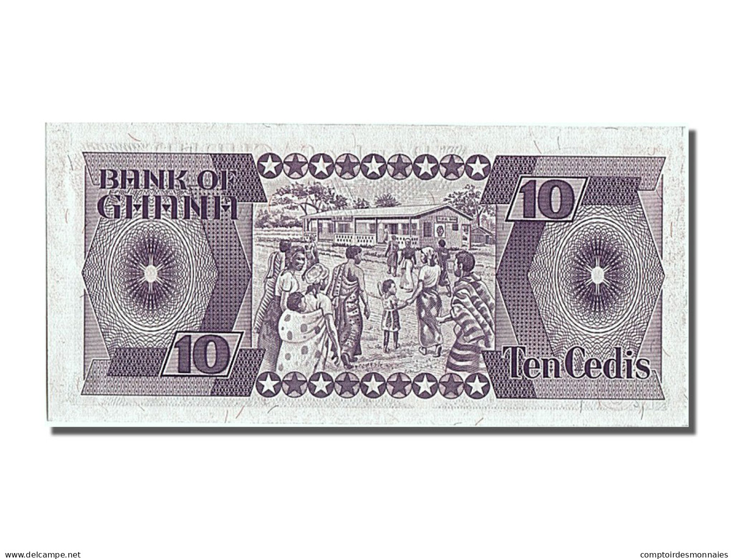 Billet, Ghana, 10 Cedis, 1984, 1984-05-15, NEUF - Ghana