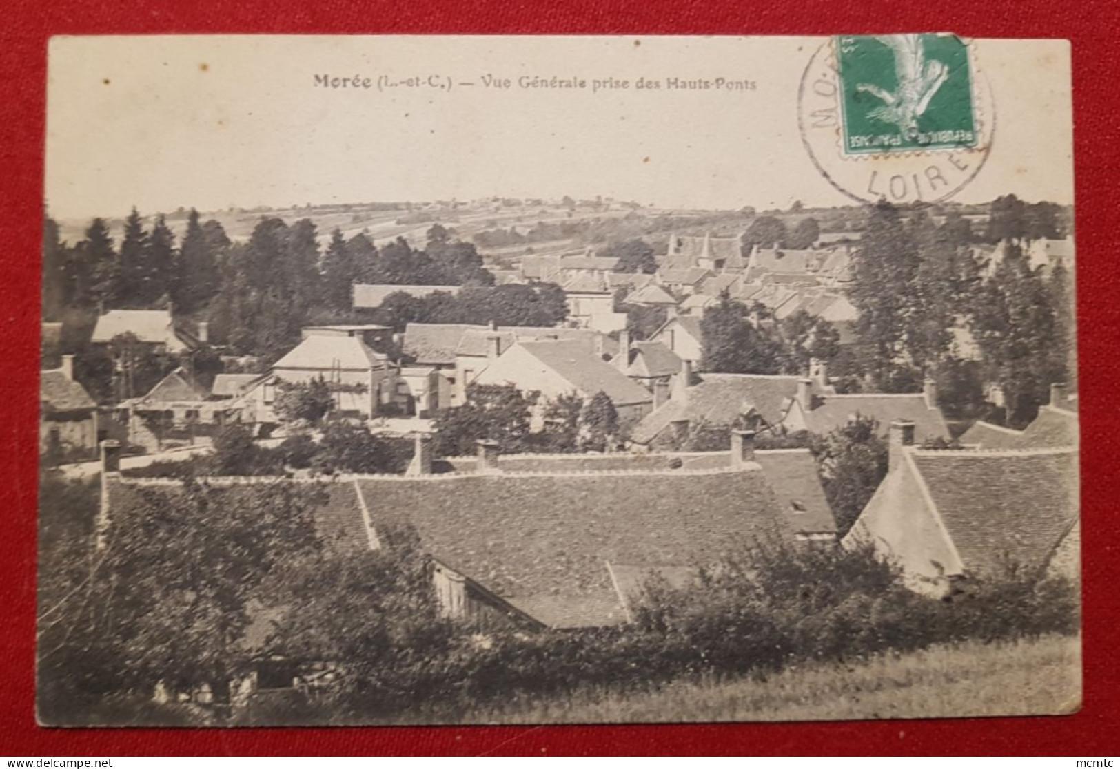 CPA -  Morée -(L.-et-C.) - Vue Générale Prise Des Hauts Ponts - Moree