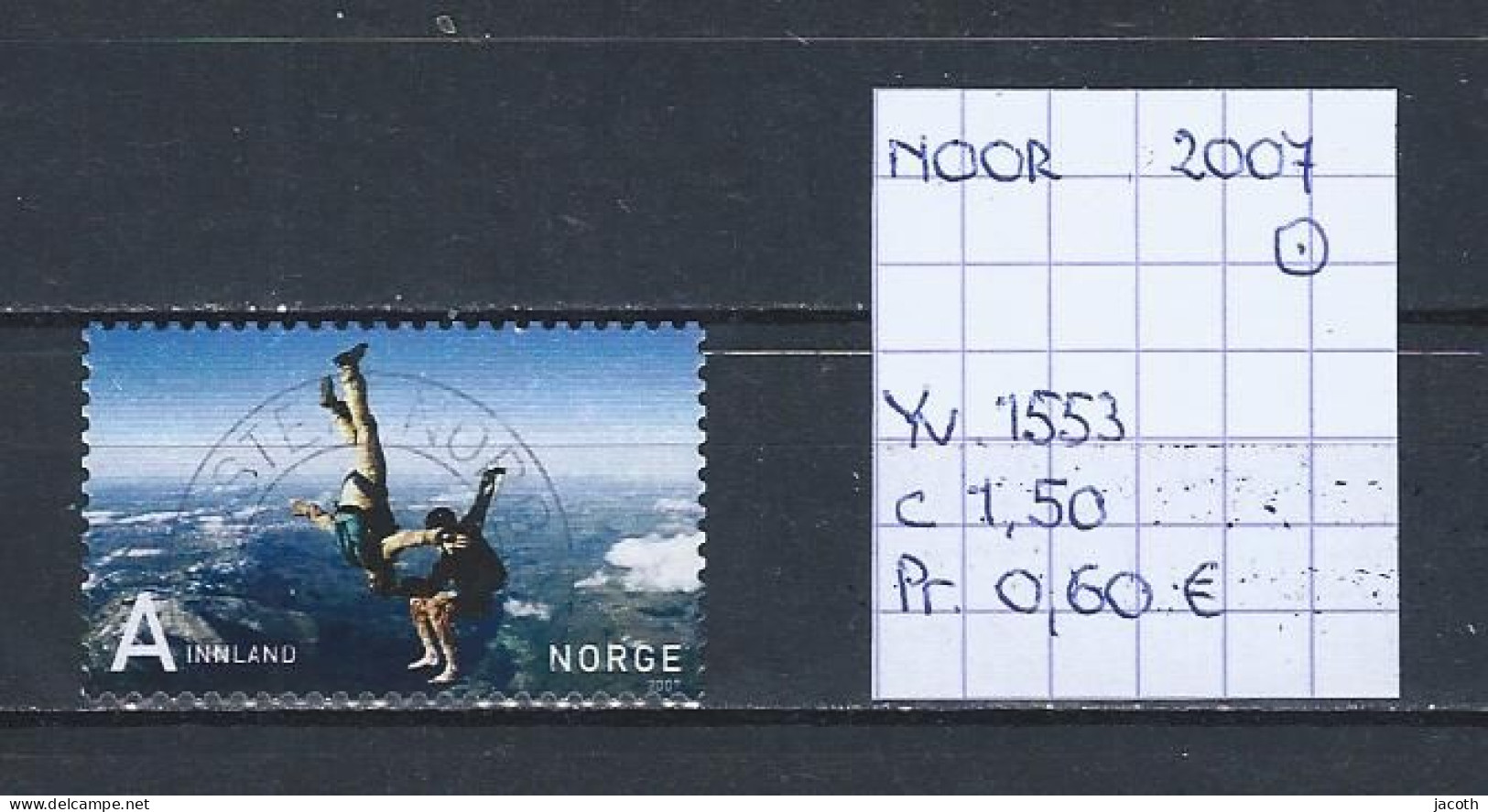 (TJ) Noorwegen 2007 - YT 1553 (gest./obl./used) - Gebruikt